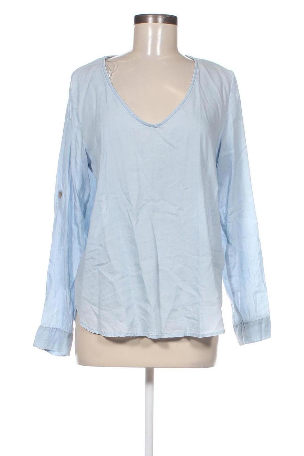 Damen Shirt H&M L.O.G.G., Größe M, Farbe Blau, Preis € 5,10