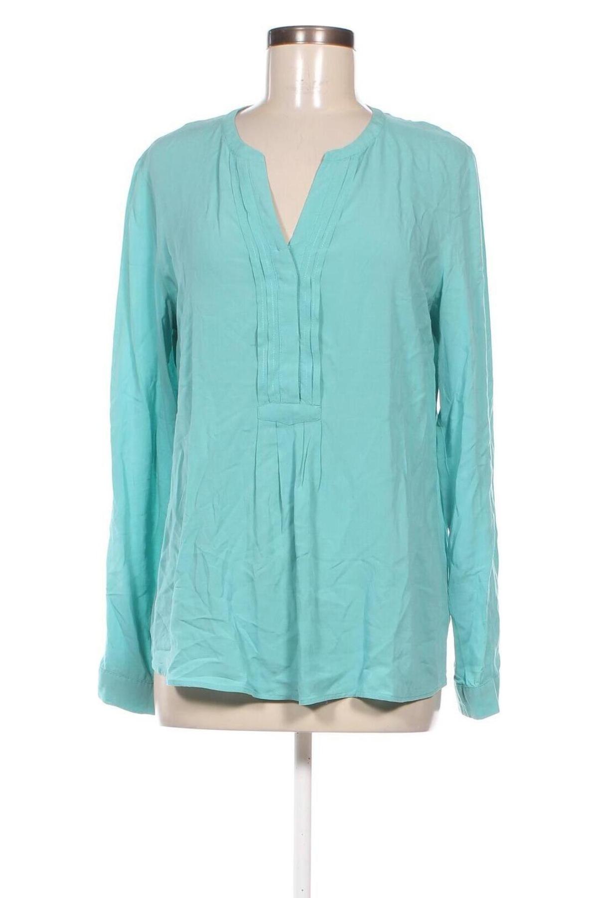 Damen Shirt Hallhuber, Größe L, Farbe Blau, Preis 24,55 €