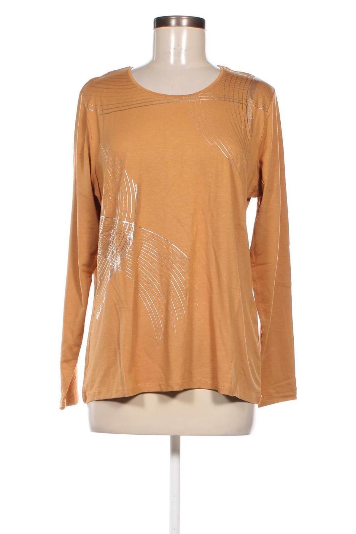 Damen Shirt Helena Vera, Größe XL, Farbe Beige, Preis 20,64 €