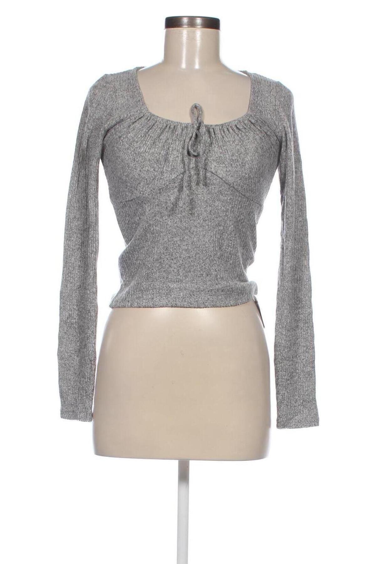 Damen Shirt Hollister, Größe M, Farbe Grau, Preis € 7,10