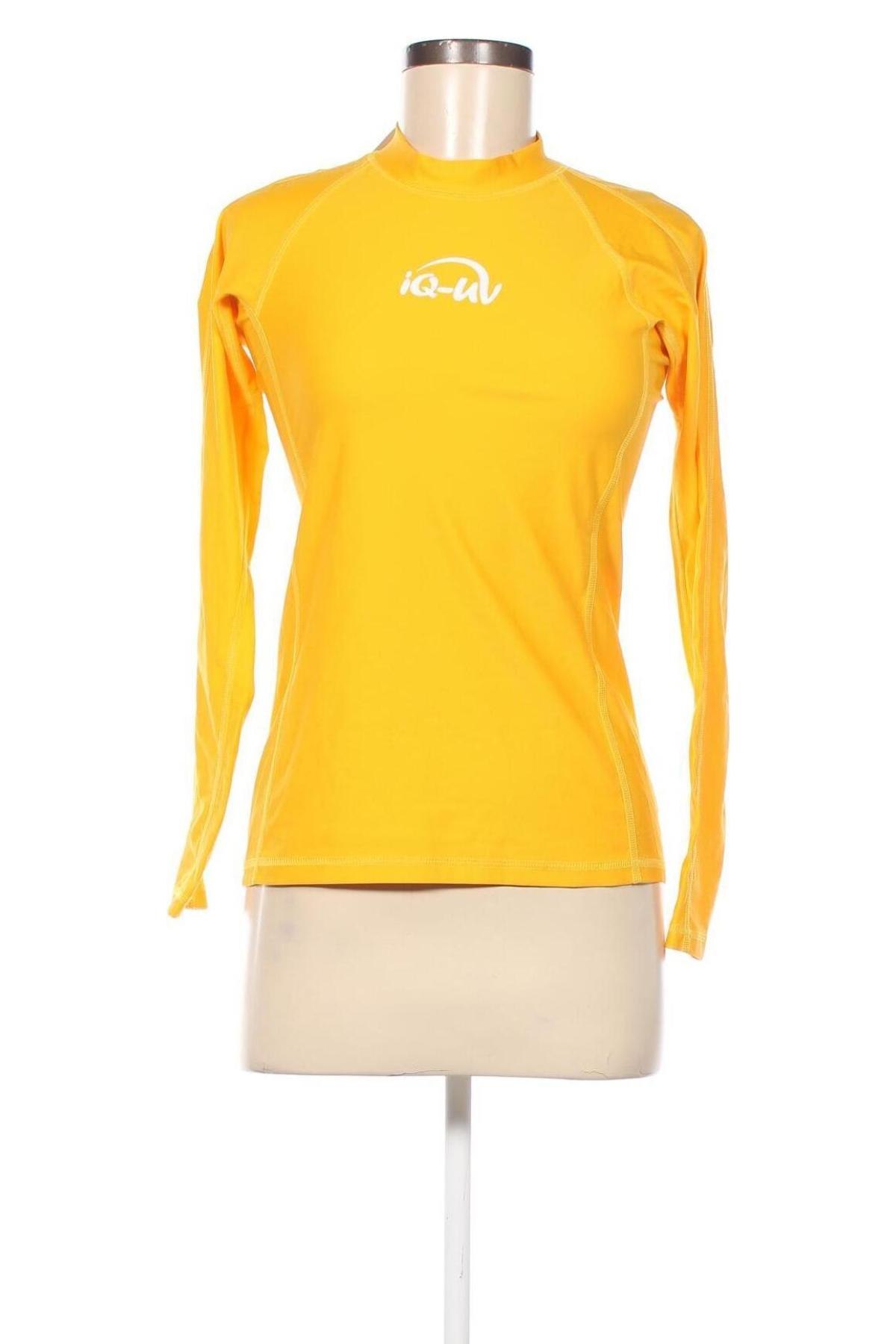 Дамска блуза IQ-UV, Размер M, Цвят Жълт, Цена 5,20 лв.