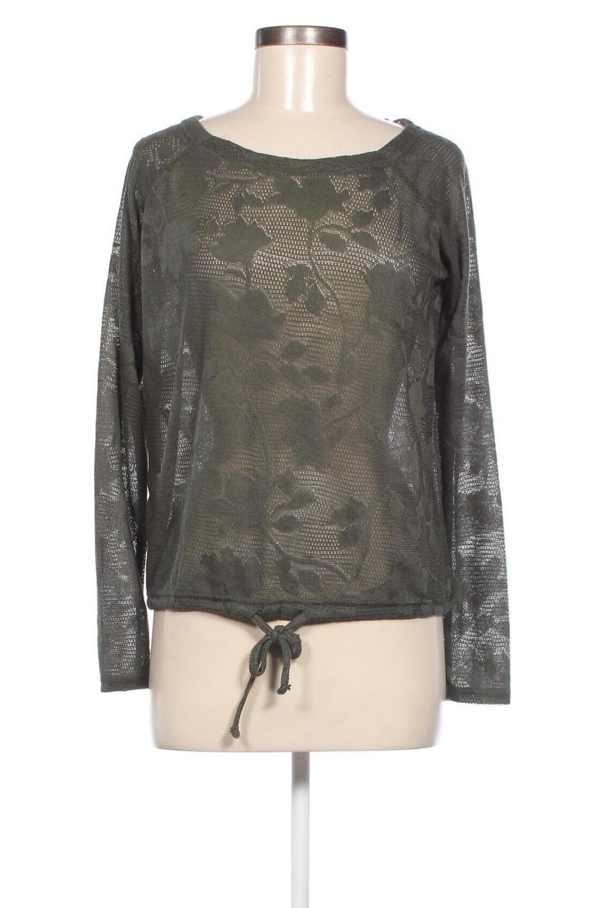 Дамска блуза Janina, Размер S, Цвят Зелен, Цена 3,04 лв.