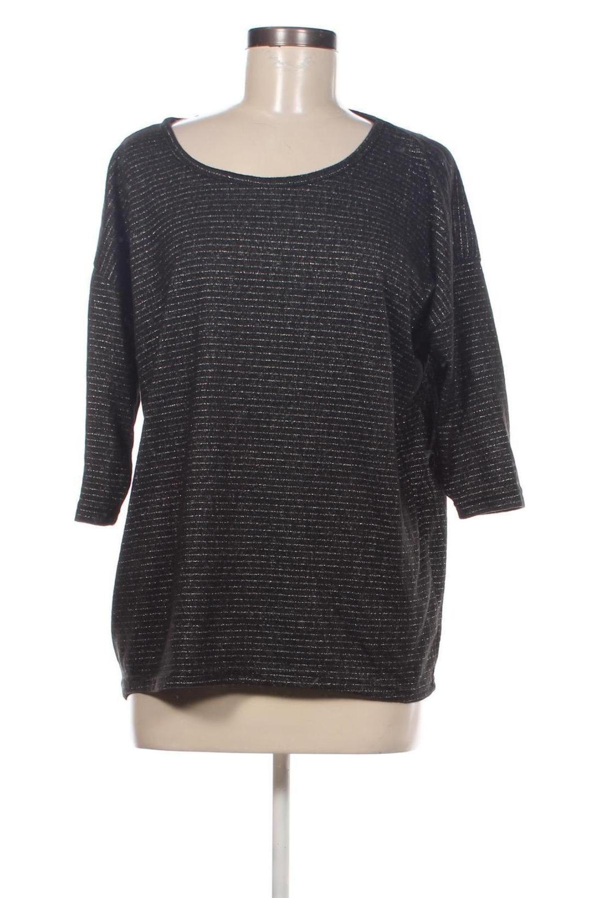 Γυναικεία μπλούζα Janina, Μέγεθος L, Χρώμα Μαύρο, Τιμή 2,70 €