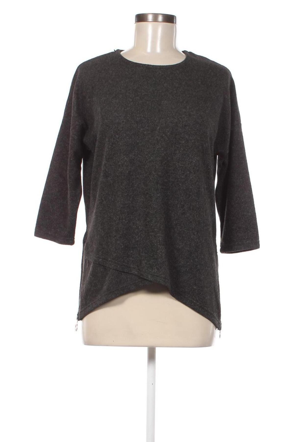 Γυναικεία μπλούζα Janina, Μέγεθος M, Χρώμα Γκρί, Τιμή 3,53 €