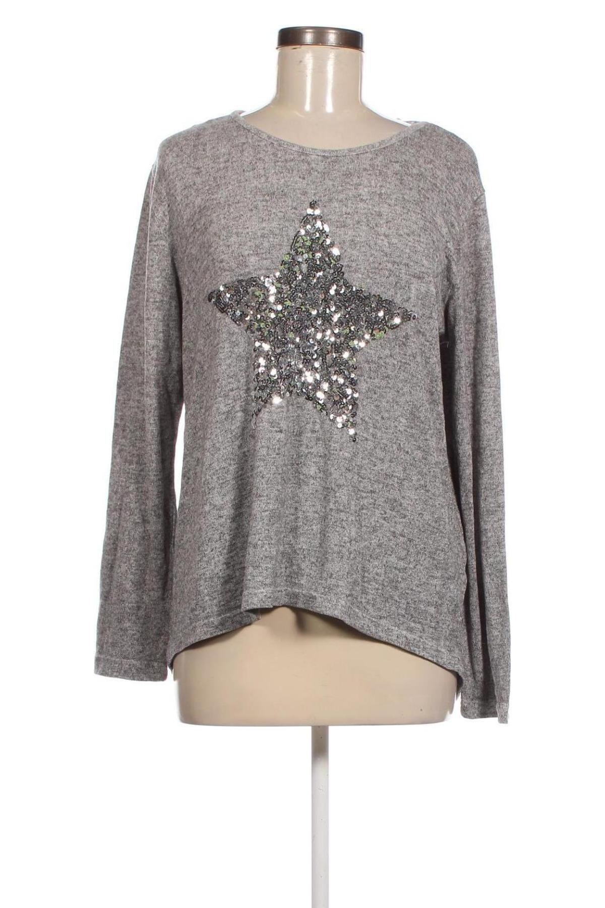 Damen Shirt Janina, Größe L, Farbe Grau, Preis € 3,44