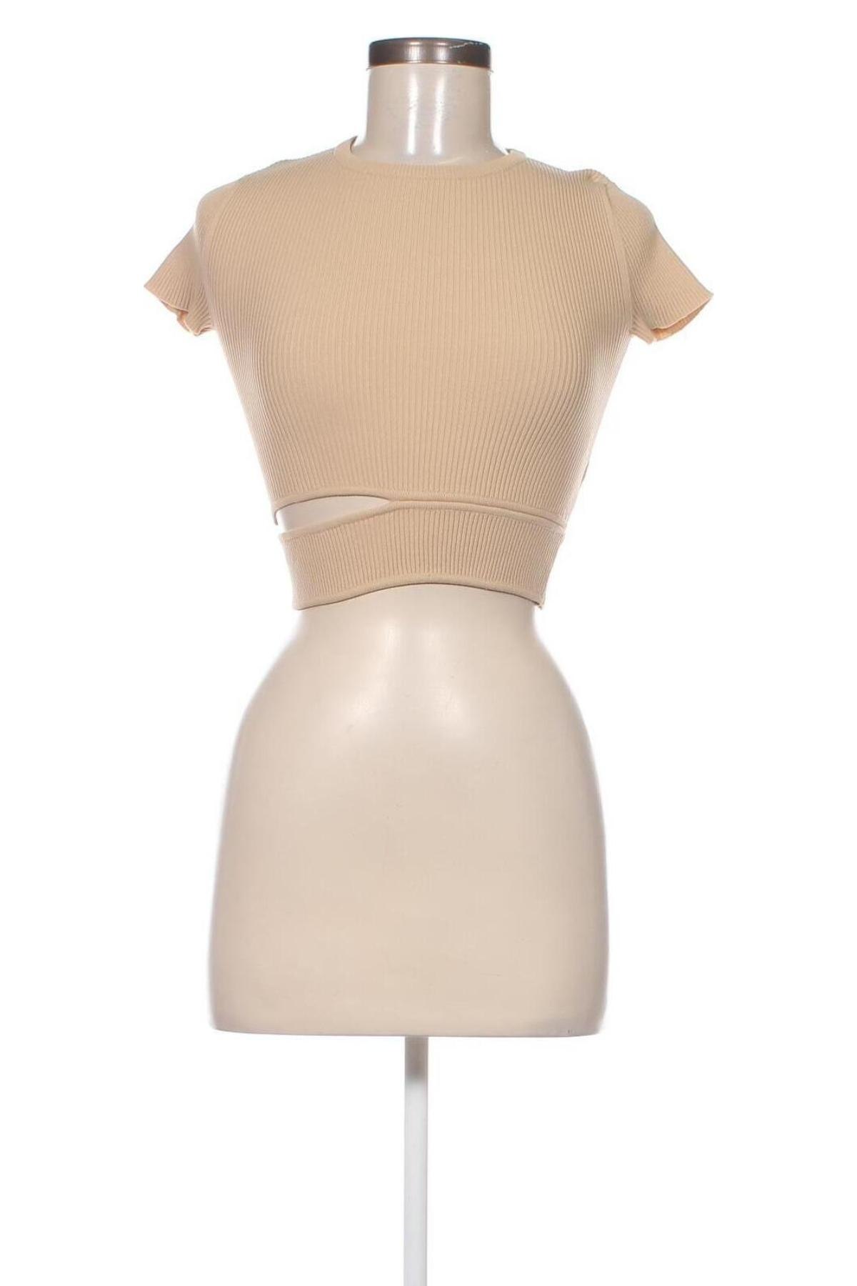 Damen Shirt Jennyfer, Größe XXS, Farbe Beige, Preis 4,79 €