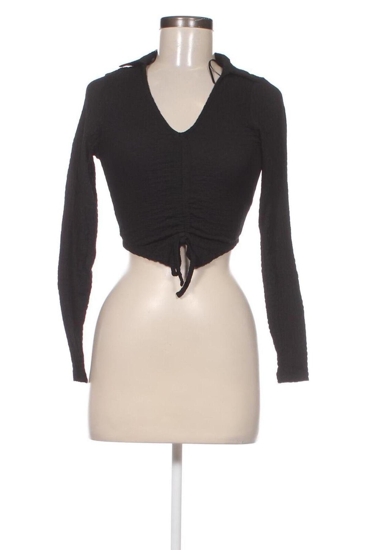 Дамска блуза Jennyfer, Размер XS, Цвят Черен, Цена 10,54 лв.