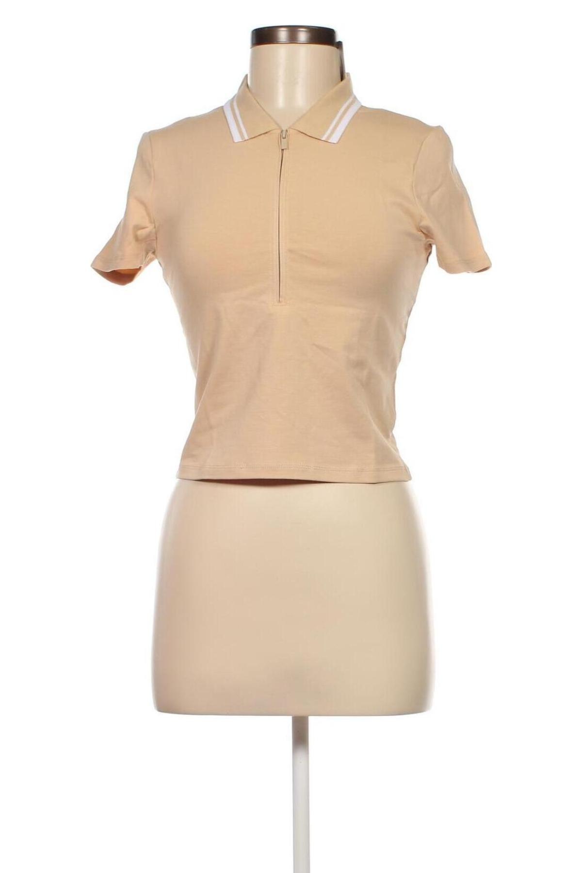 Дамска блуза Jennyfer, Размер L, Цвят Бежов, Цена 5,89 лв.