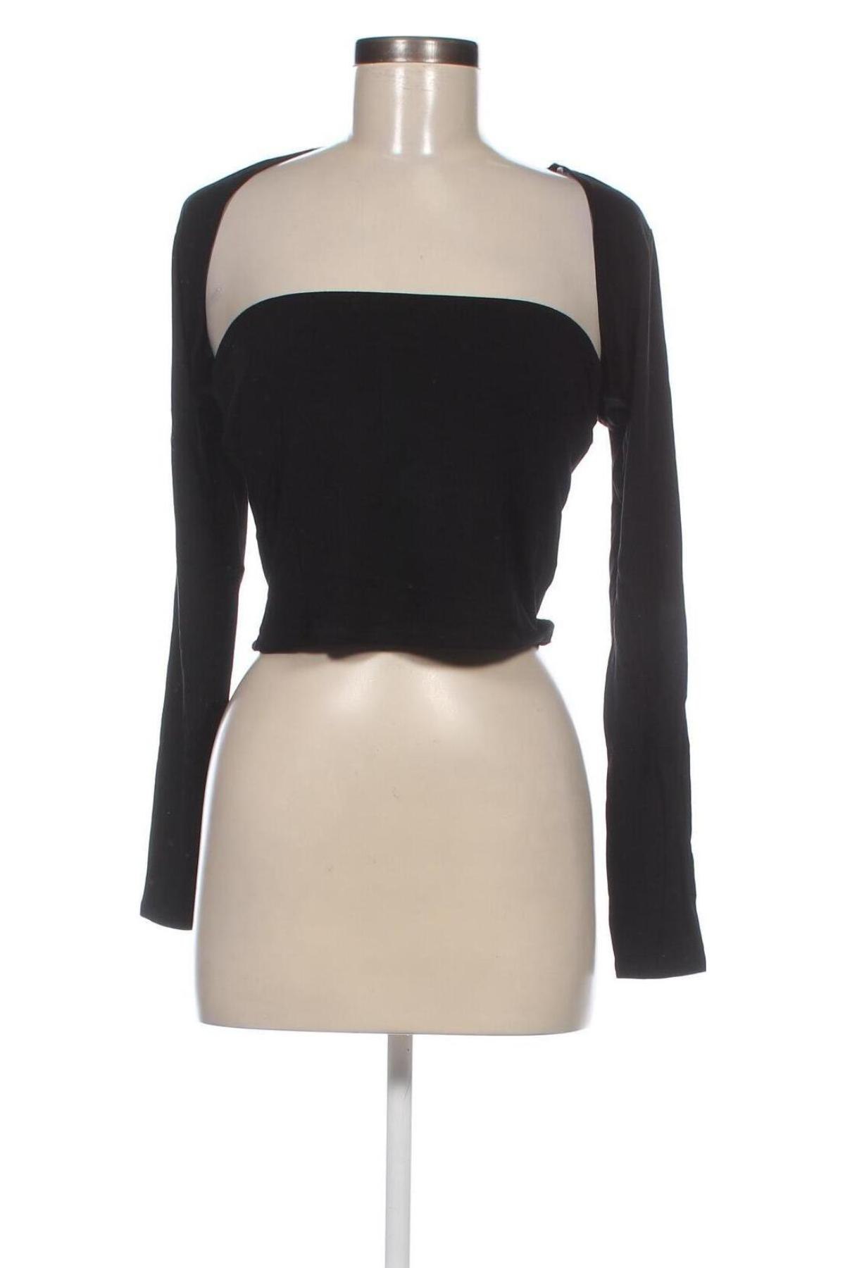 Дамска блуза Jennyfer, Размер L, Цвят Черен, Цена 8,99 лв.