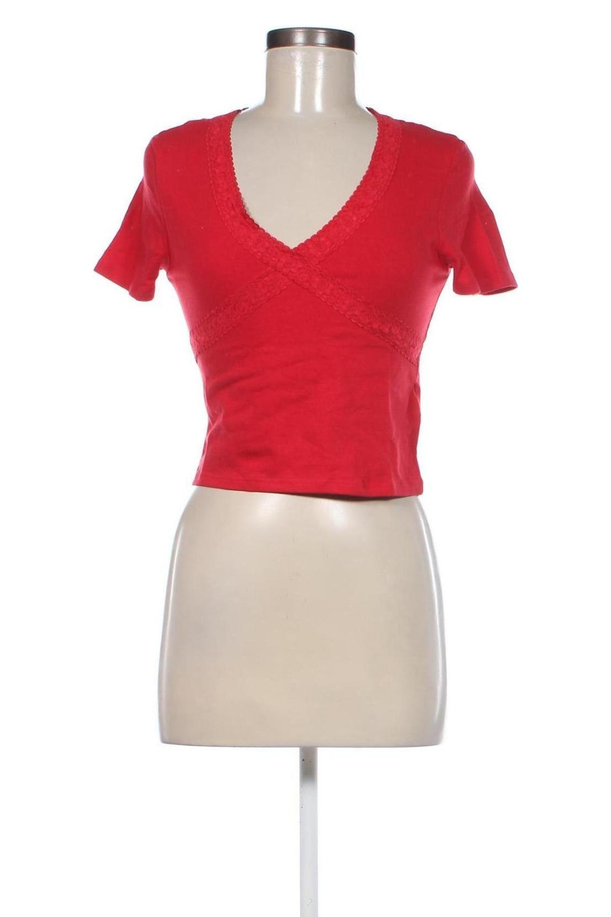 Bluză de femei Jennyfer, Mărime M, Culoare Roșu, Preț 30,59 Lei