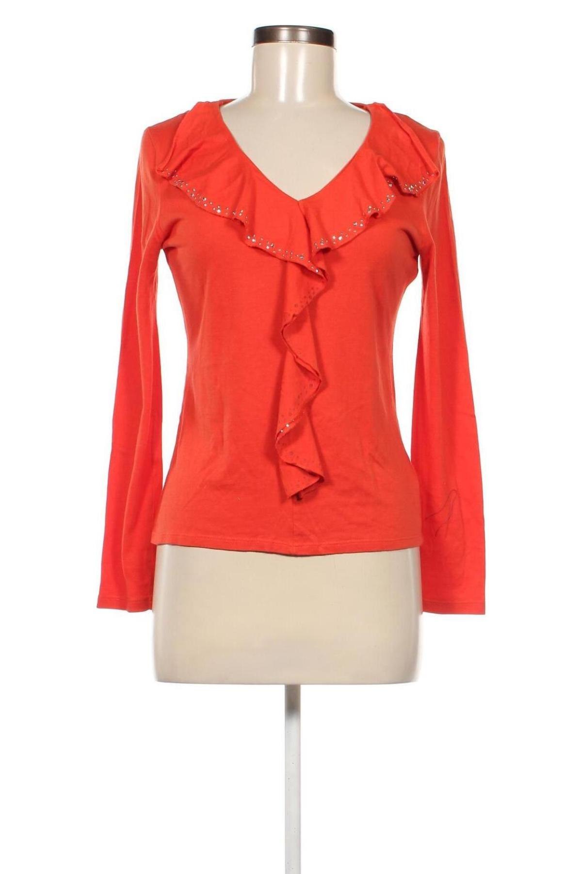 Damen Shirt Jones New York, Größe S, Farbe Orange, Preis 1,99 €