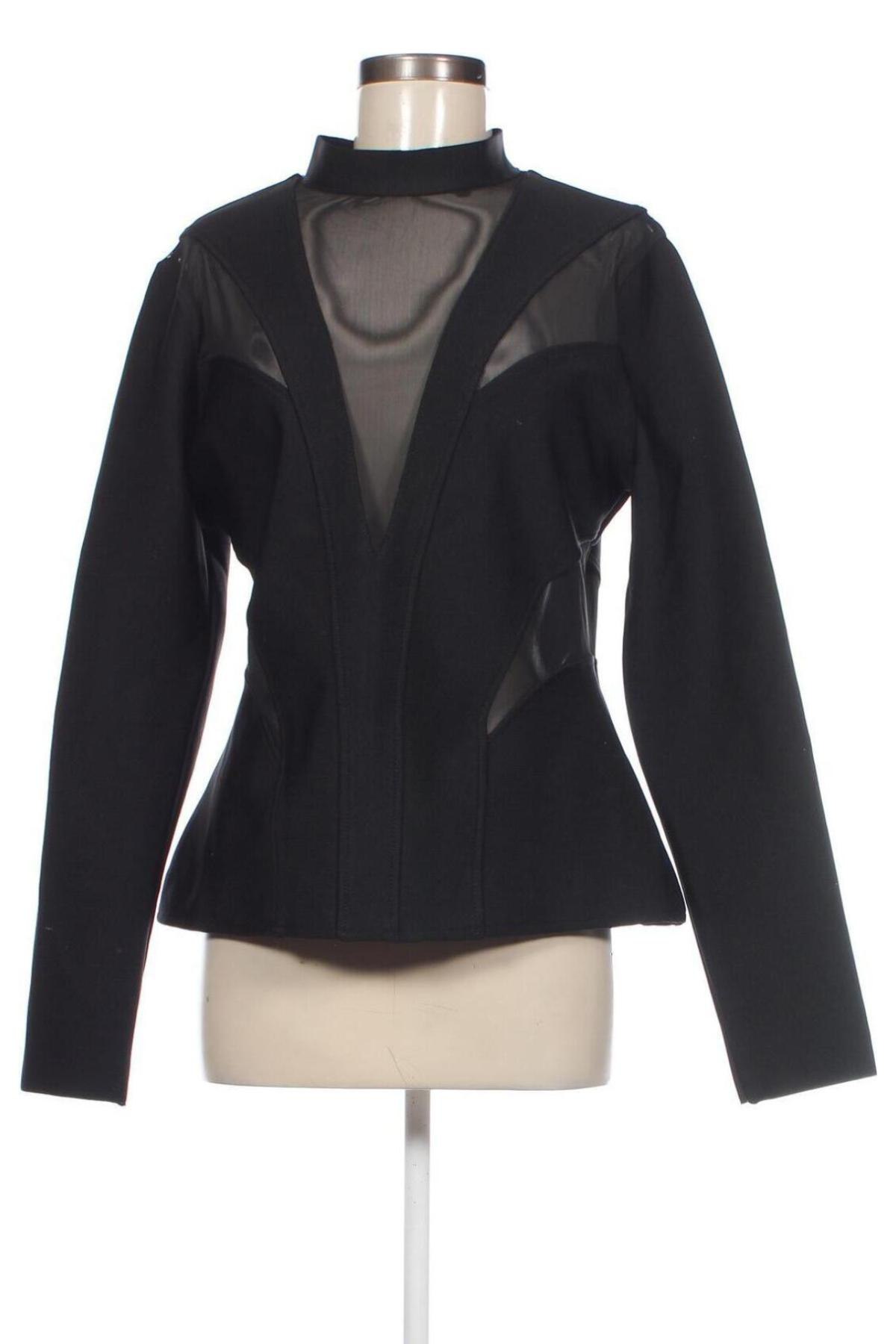 Γυναικεία μπλούζα Karen Millen, Μέγεθος L, Χρώμα Μαύρο, Τιμή 58,76 €