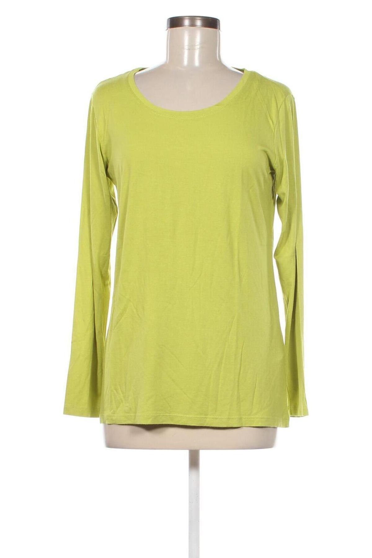 Дамска блуза Laura T., Размер M, Цвят Зелен, Цена 4,56 лв.
