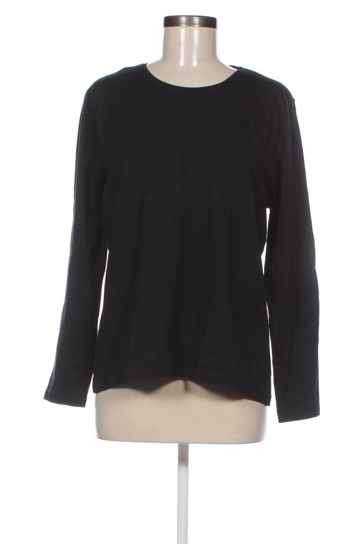 Γυναικεία μπλούζα Laura Torelli, Μέγεθος XL, Χρώμα Μαύρο, Τιμή 4,23 €