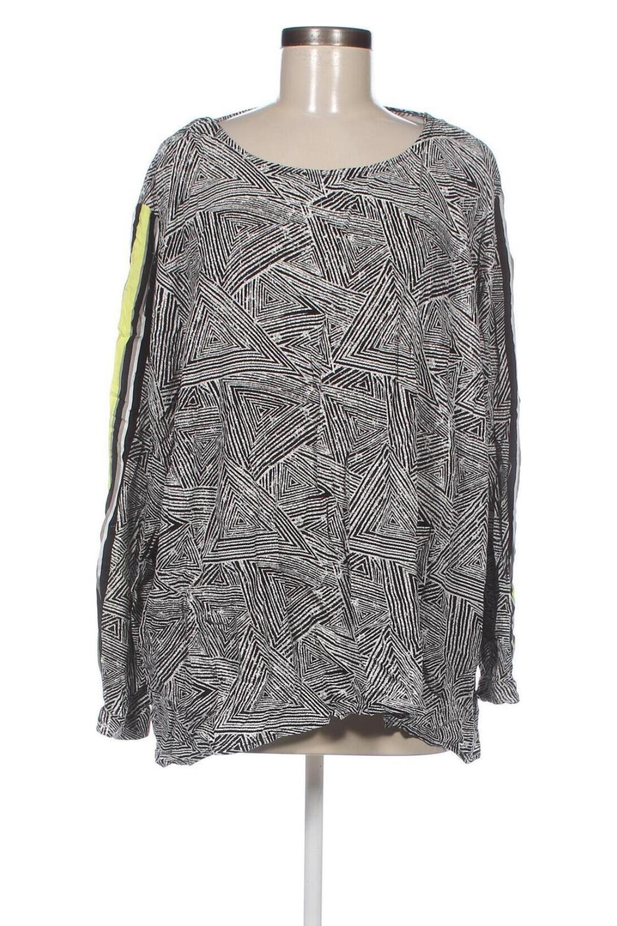 Дамска блуза Laura Torelli, Размер 5XL, Цвят Многоцветен, Цена 18,05 лв.