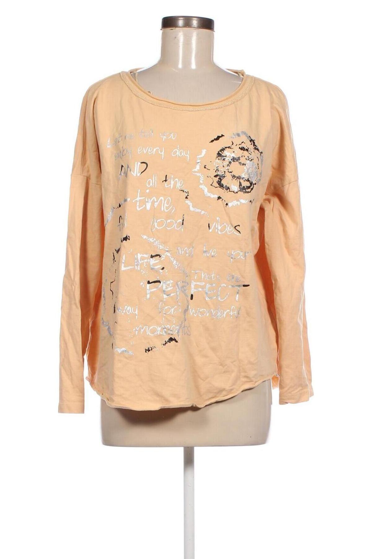 Damen Shirt Laura Torelli, Größe M, Farbe Beige, Preis € 2,64