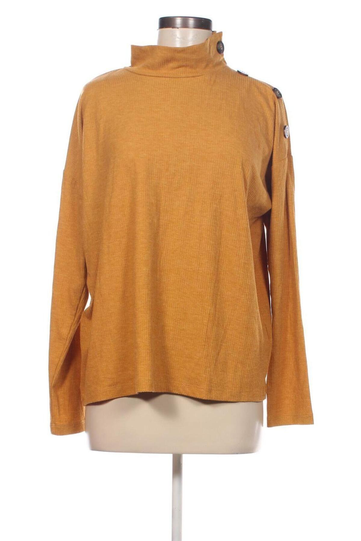 Γυναικεία μπλούζα Laura Torelli, Μέγεθος M, Χρώμα Κίτρινο, Τιμή 3,17 €