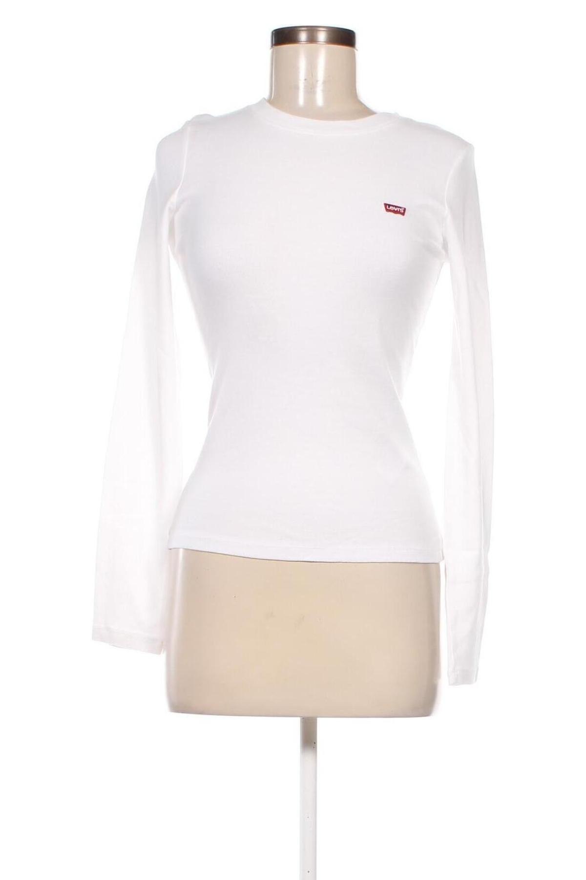 Γυναικεία μπλούζα Levi's, Μέγεθος S, Χρώμα Λευκό, Τιμή 30,62 €