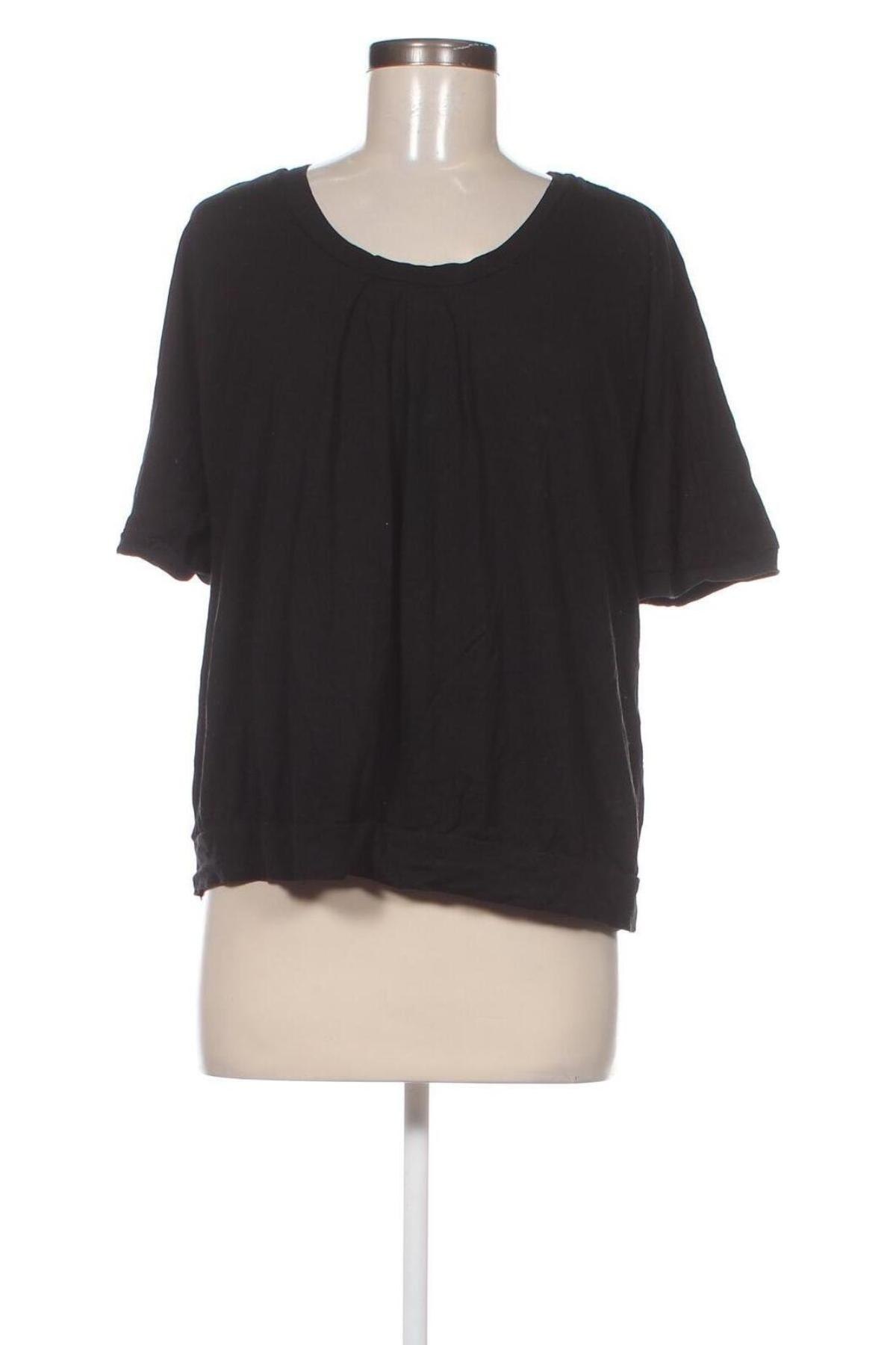 Γυναικεία μπλούζα Luisa Viola, Μέγεθος XL, Χρώμα Μαύρο, Τιμή 13,50 €