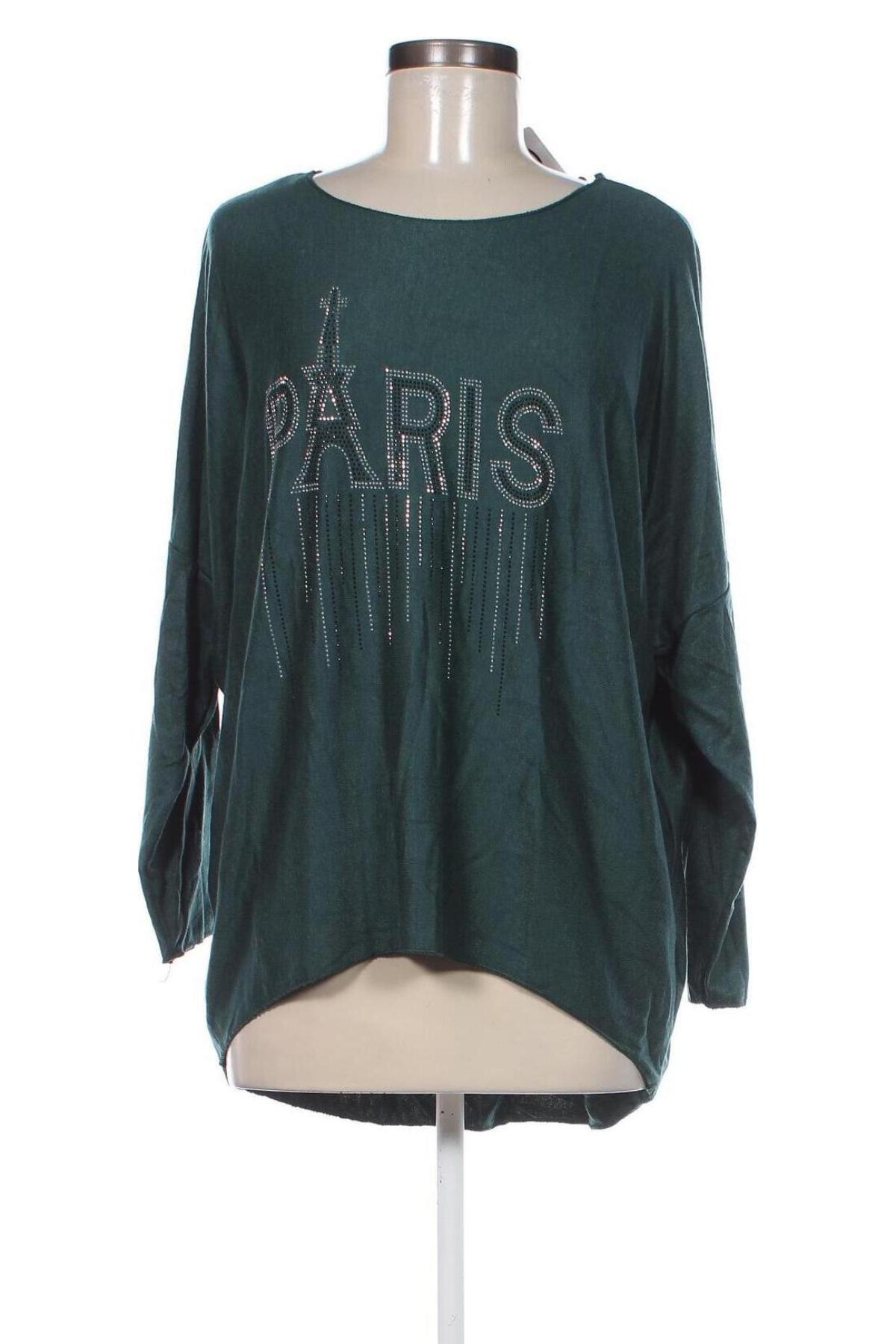 Damen Shirt Made In Italy, Größe M, Farbe Grün, Preis 3,31 €