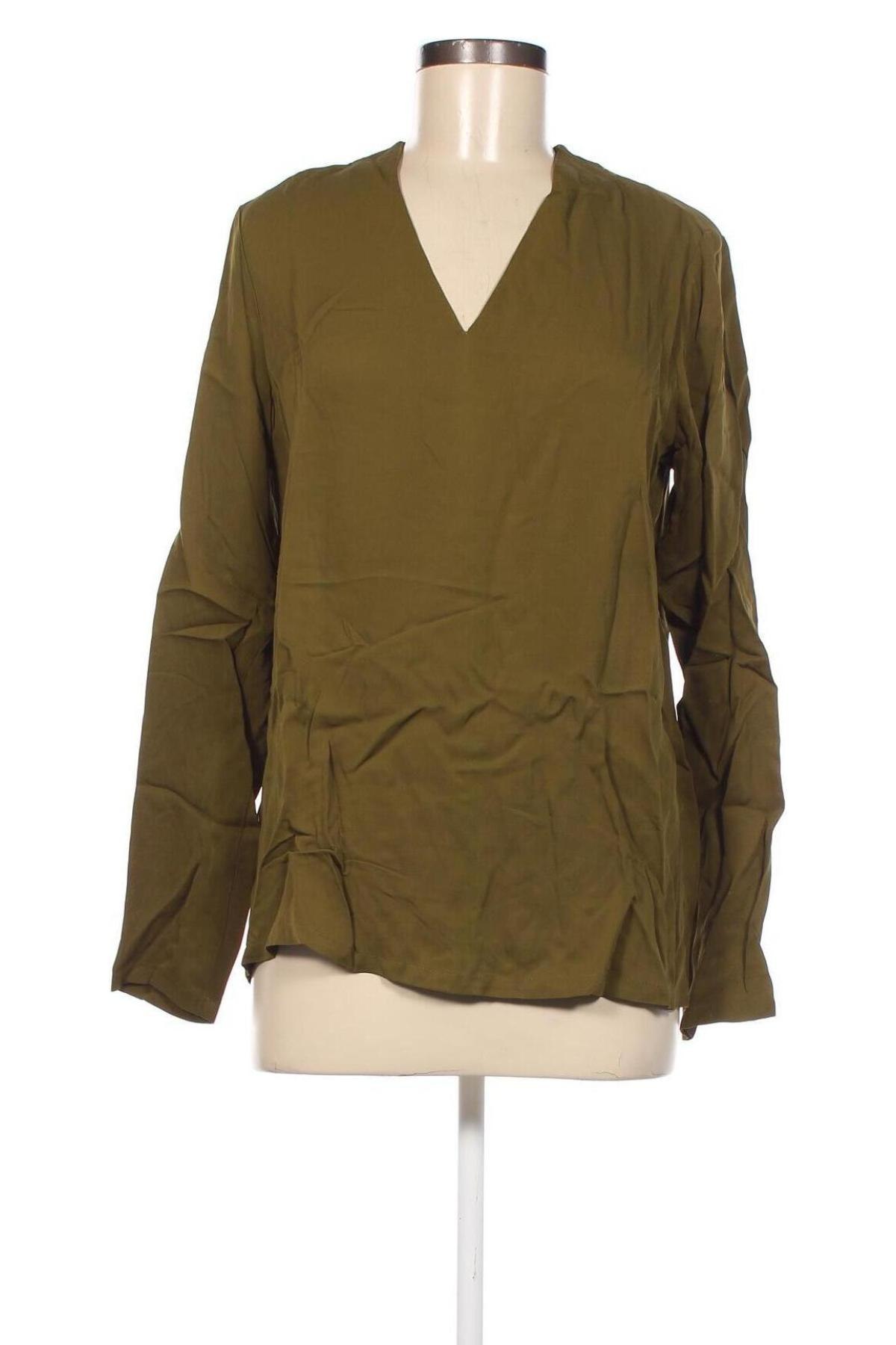 Γυναικεία μπλούζα Maison Scotch, Μέγεθος S, Χρώμα Πράσινο, Τιμή 21,58 €
