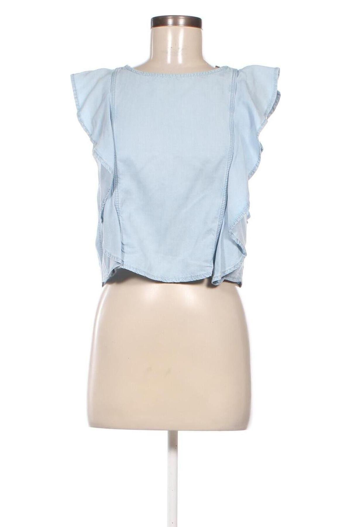 Γυναικεία μπλούζα Mango, Μέγεθος S, Χρώμα Μπλέ, Τιμή 13,84 €