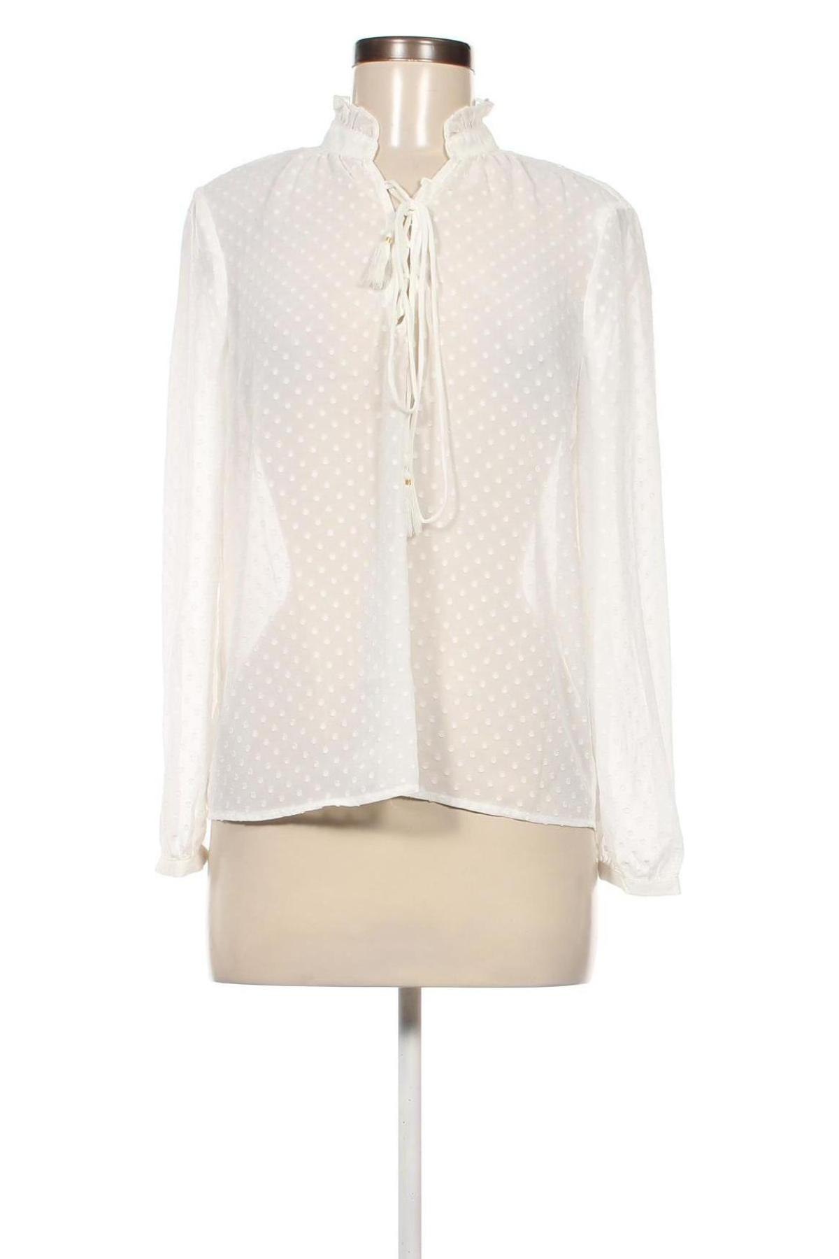 Γυναικεία μπλούζα Mango, Μέγεθος S, Χρώμα Λευκό, Τιμή 6,64 €