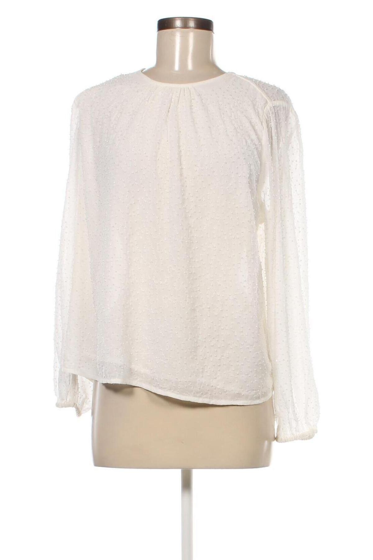 Γυναικεία μπλούζα Mango, Μέγεθος L, Χρώμα Λευκό, Τιμή 14,38 €
