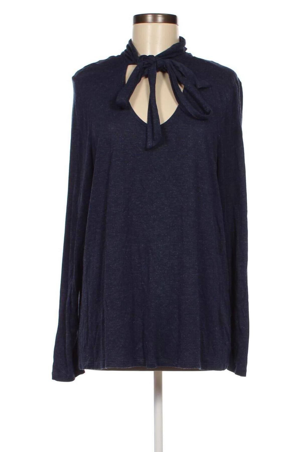 Дамска блуза Marks & Spencer, Размер XXL, Цвят Син, Цена 13,14 лв.