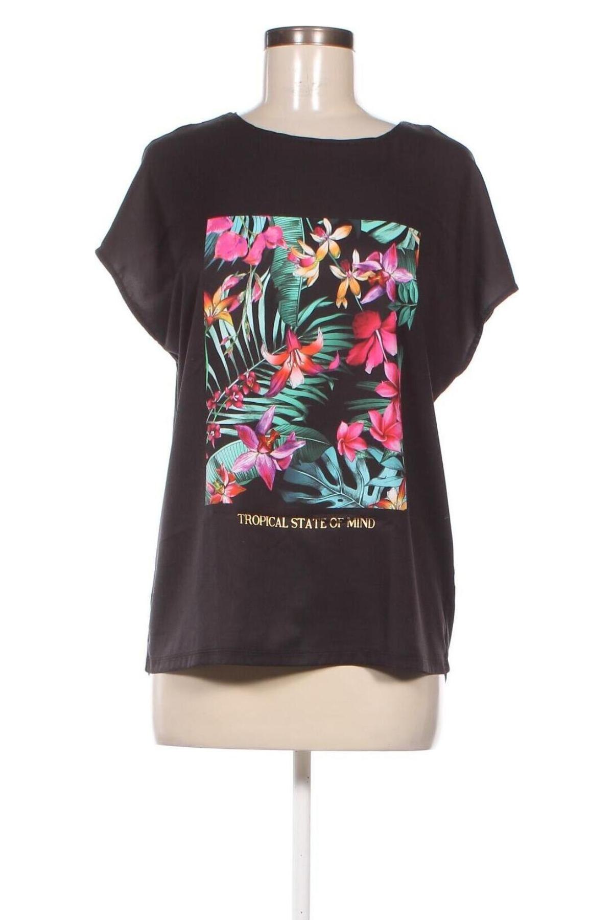Γυναικεία μπλούζα Mohito, Μέγεθος L, Χρώμα Μαύρο, Τιμή 9,72 €