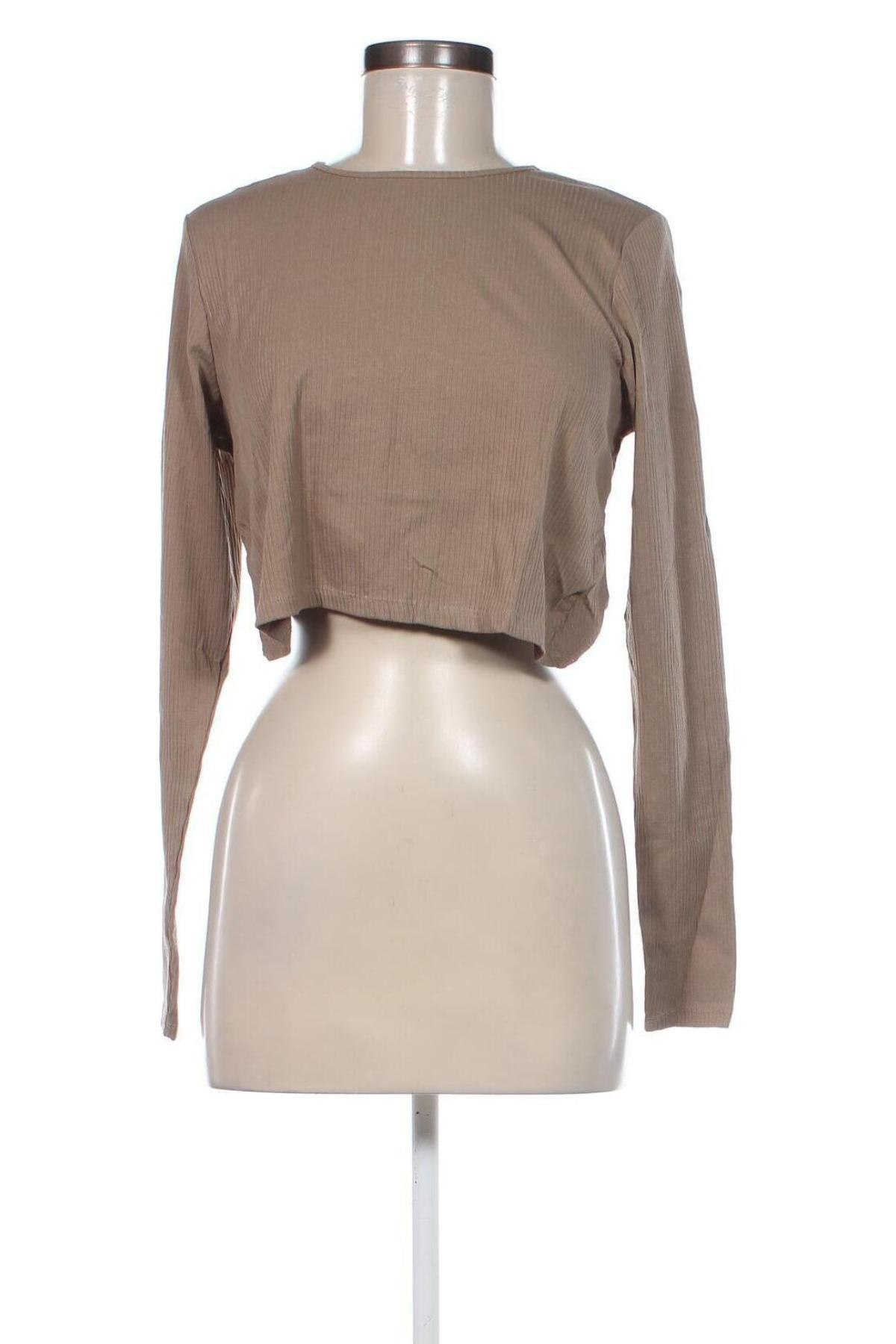 Damen Shirt Monki, Größe XL, Farbe Beige, Preis € 5,68