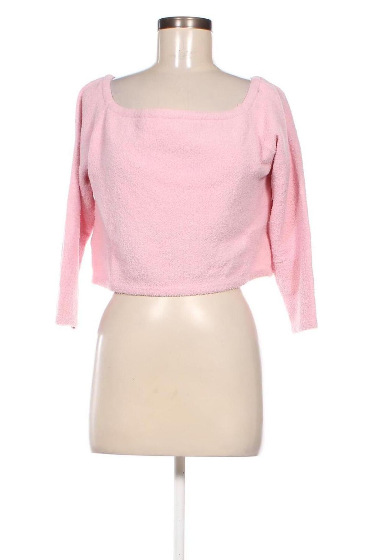 Дамска блуза Monki, Размер XL, Цвят Розов, Цена 9,57 лв.