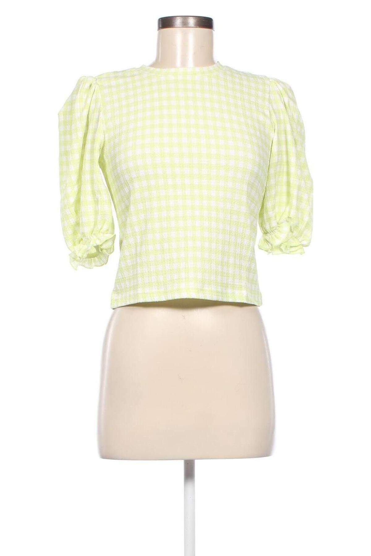 Дамска блуза Monki, Размер M, Цвят Зелен, Цена 24,00 лв.