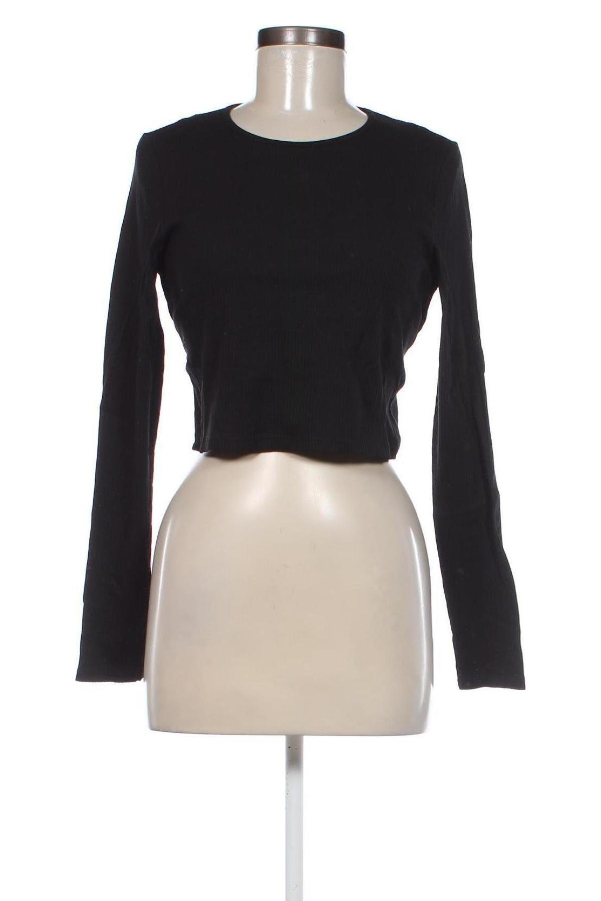 Дамска блуза Monki, Размер L, Цвят Черен, Цена 8,99 лв.