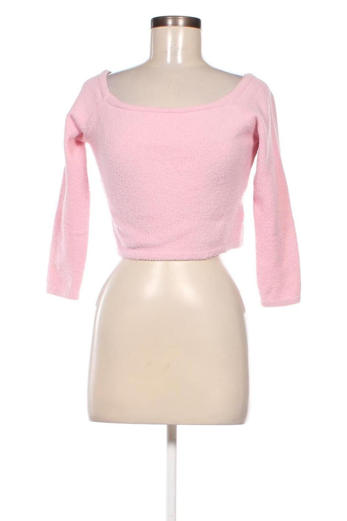 Дамска блуза Monki, Размер M, Цвят Розов, Цена 9,57 лв.