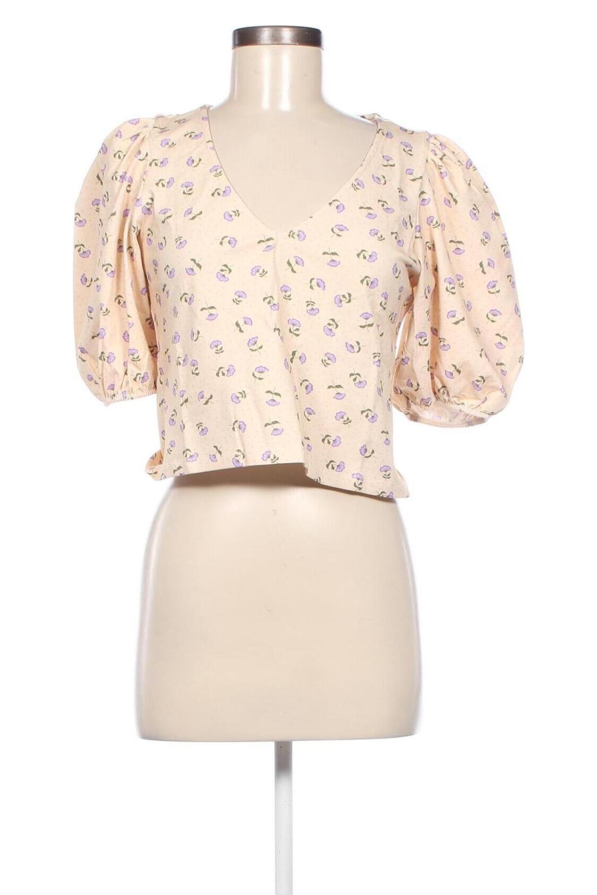Damen Shirt Monki, Größe L, Farbe Gelb, Preis € 3,09