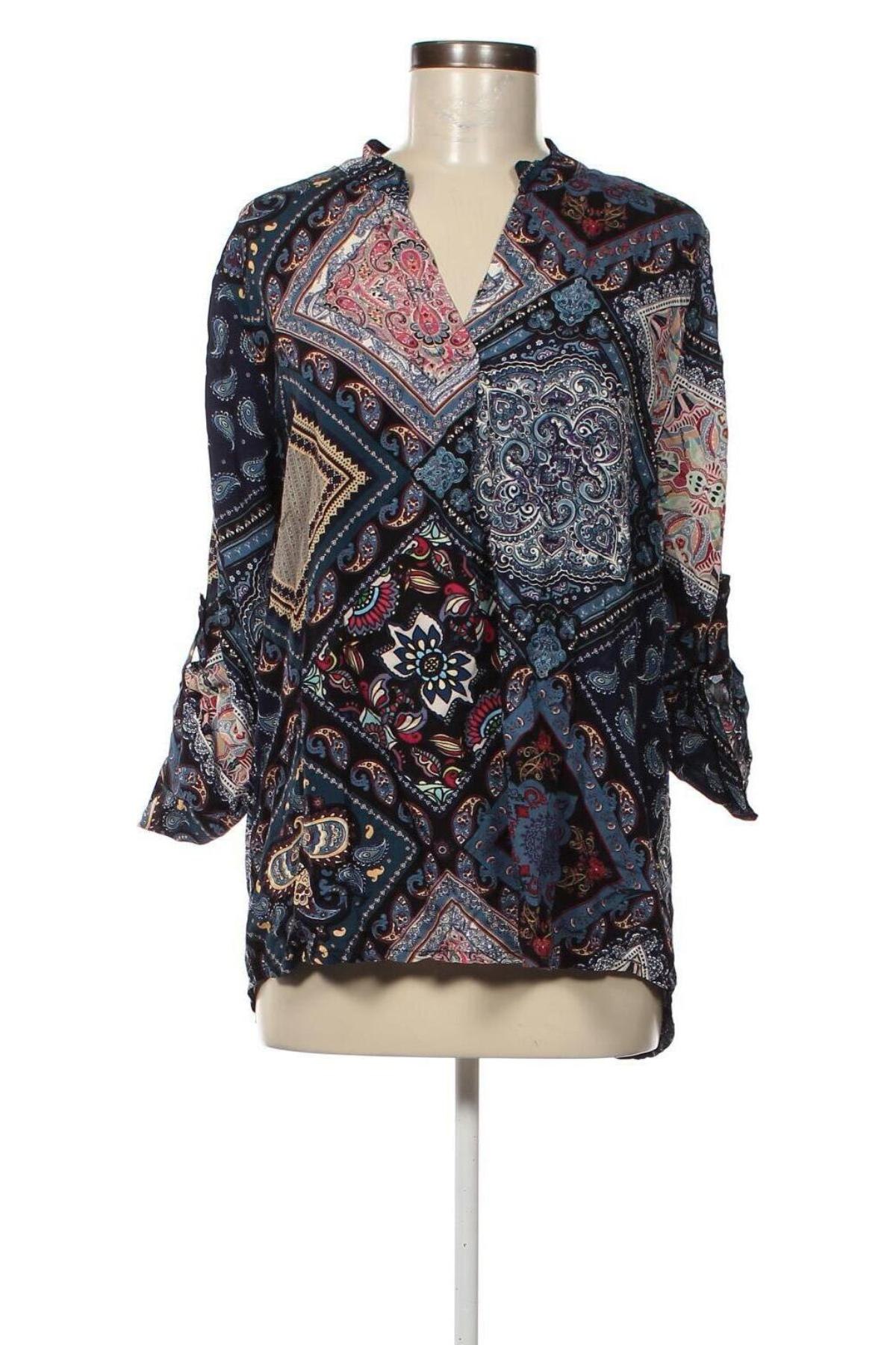Дамска блуза Multiblu, Размер M, Цвят Многоцветен, Цена 19,00 лв.