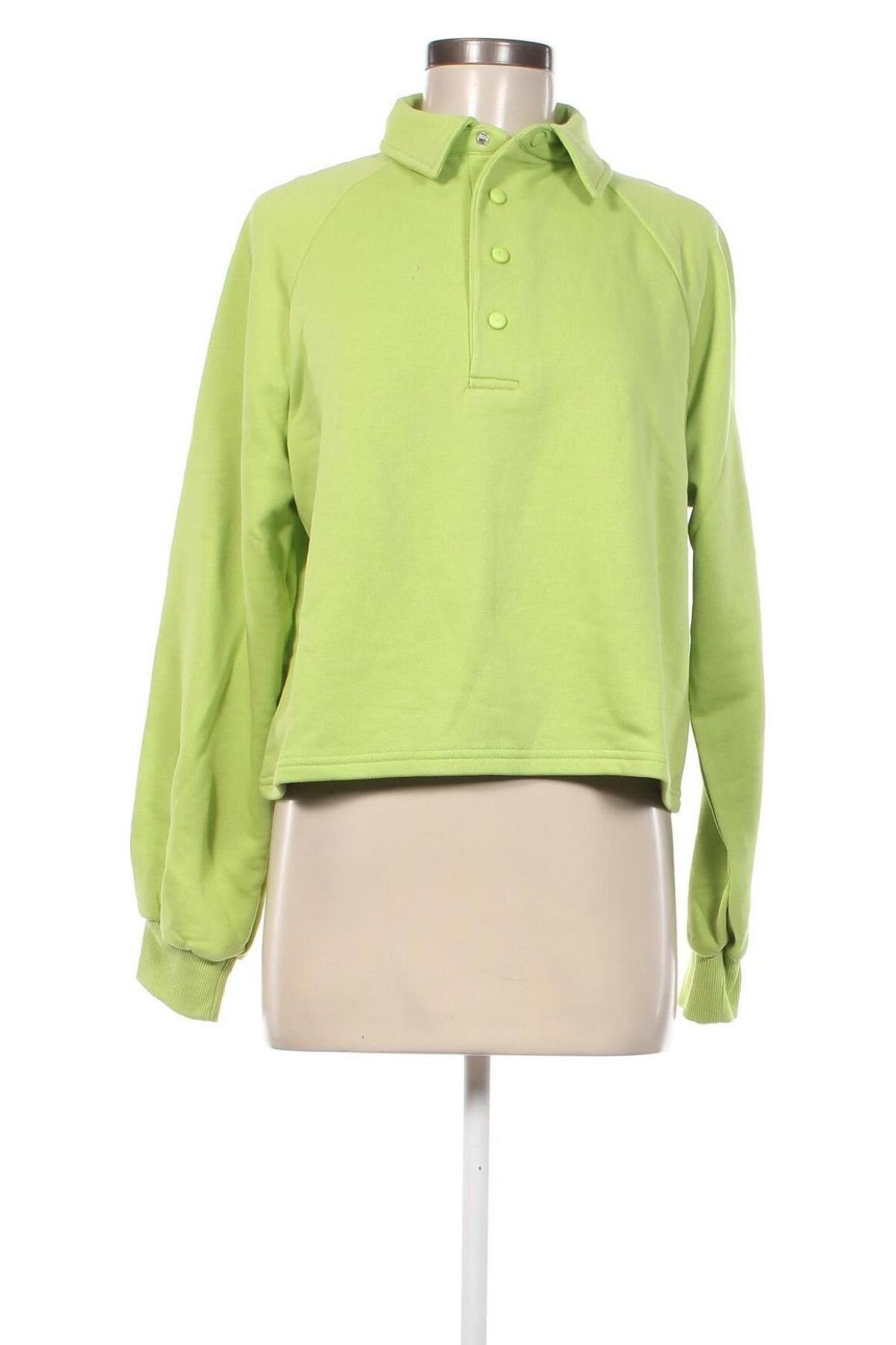 Дамска блуза NA-KD, Размер XS, Цвят Зелен, Цена 11,55 лв.