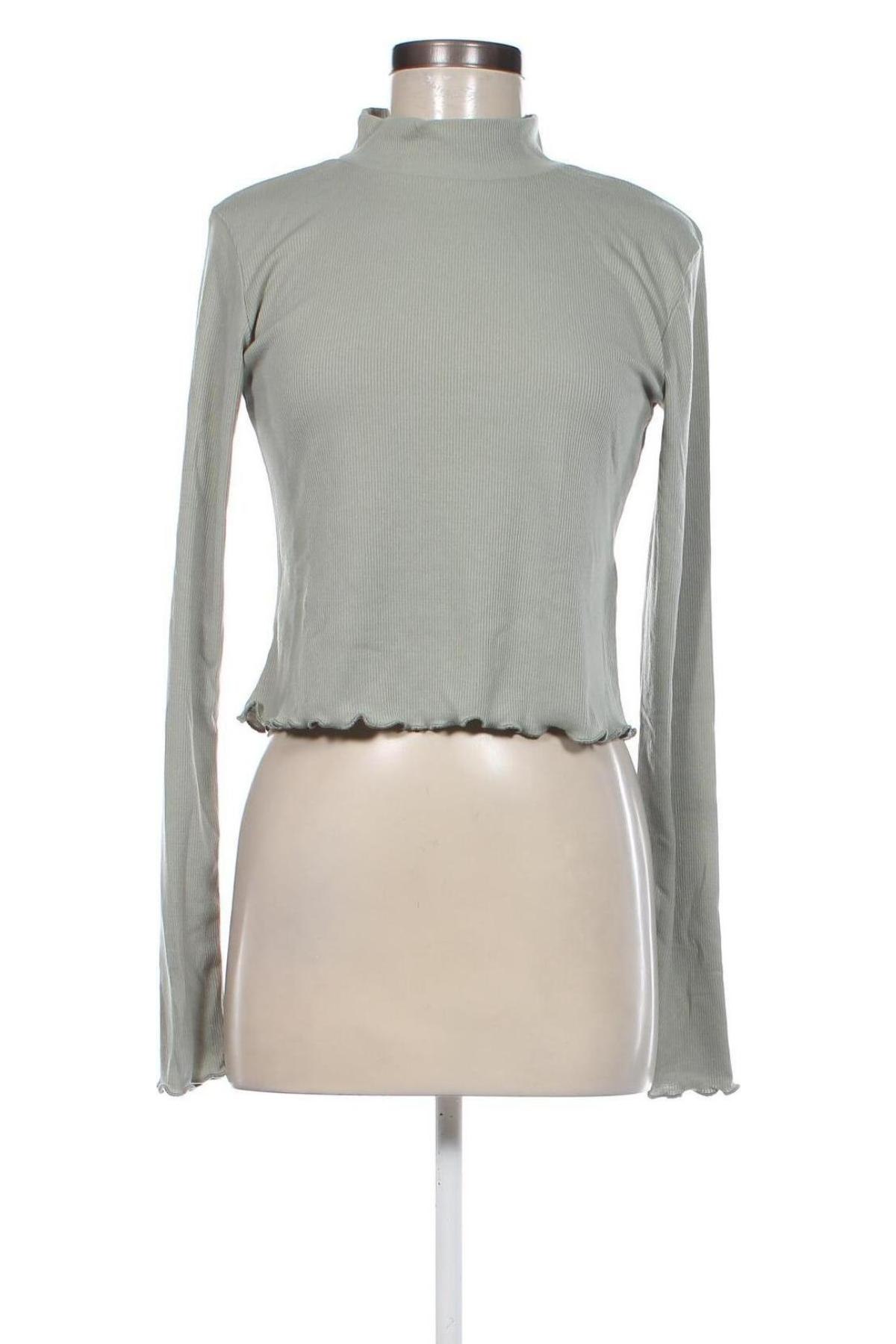 Γυναικεία μπλούζα NA-KD, Μέγεθος XL, Χρώμα Πράσινο, Τιμή 17,86 €