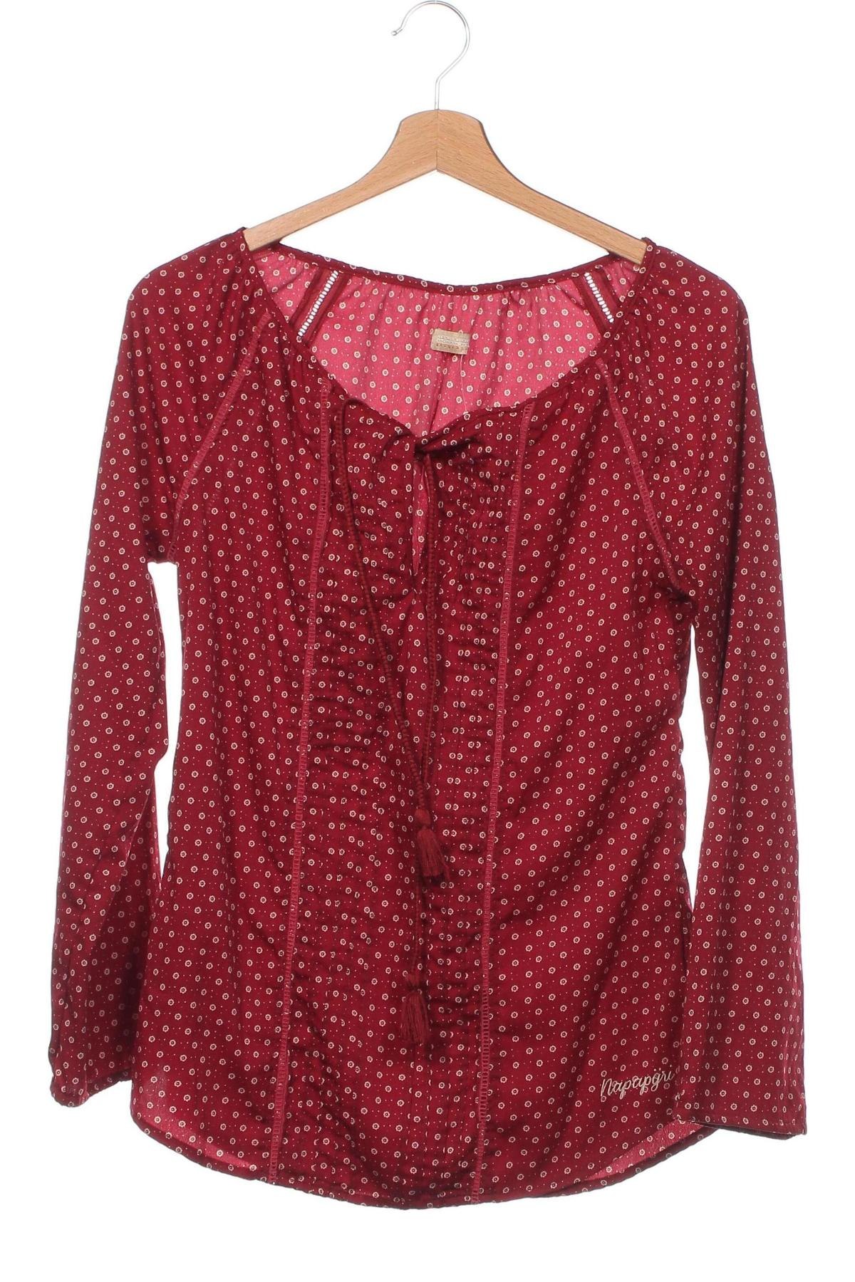 Damen Shirt Napapijri, Größe XS, Farbe Rot, Preis 2,99 €