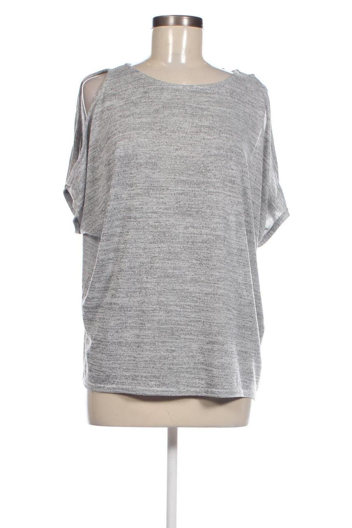 Γυναικεία μπλούζα New Look, Μέγεθος M, Χρώμα Γκρί, Τιμή 2,82 €