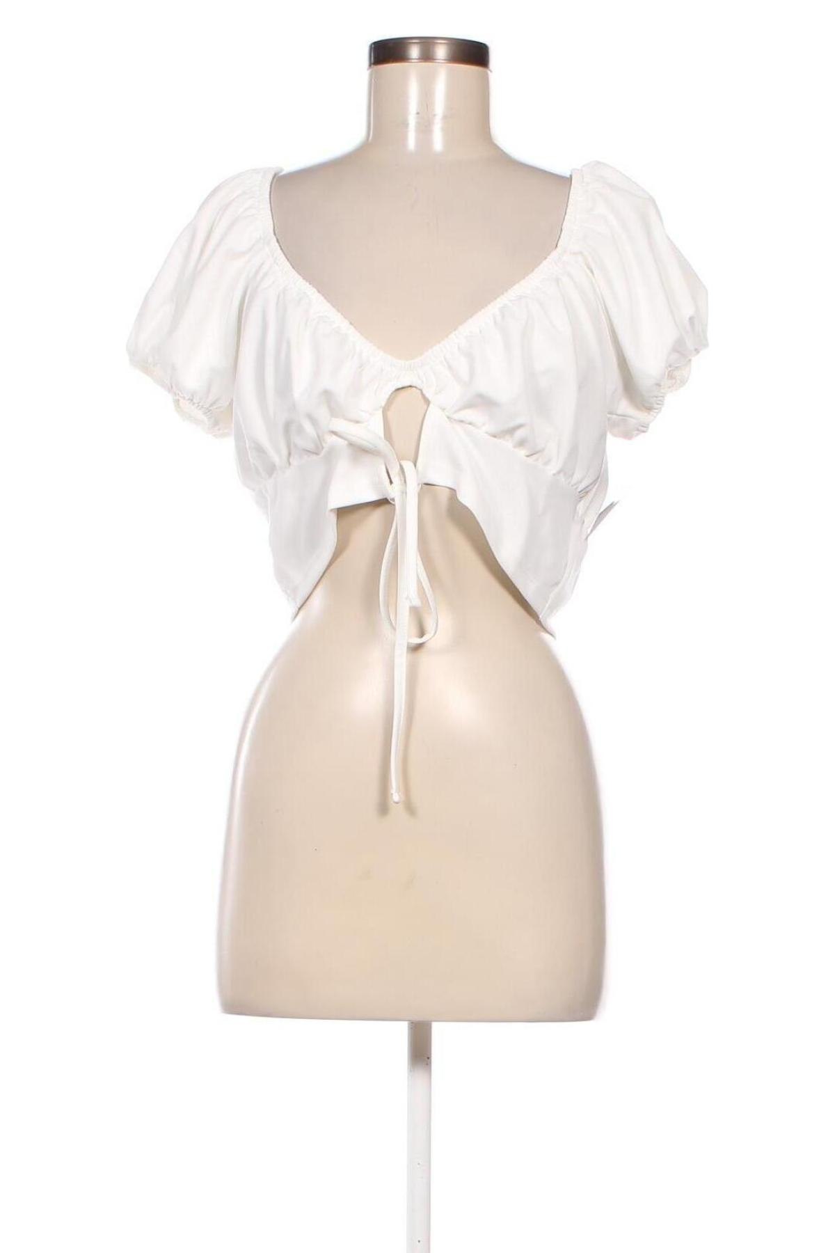 Damen Shirt Nly Trend, Größe XL, Farbe Weiß, Preis 2,40 €