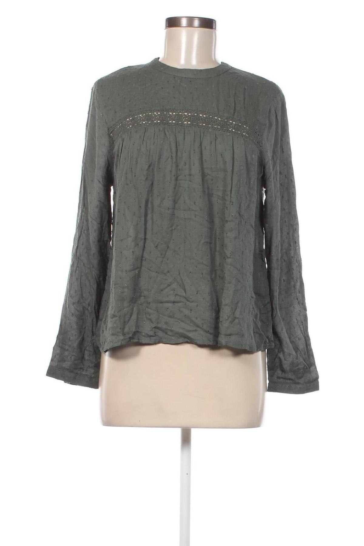 Γυναικεία μπλούζα ONLY, Μέγεθος M, Χρώμα Πράσινο, Τιμή 8,30 €