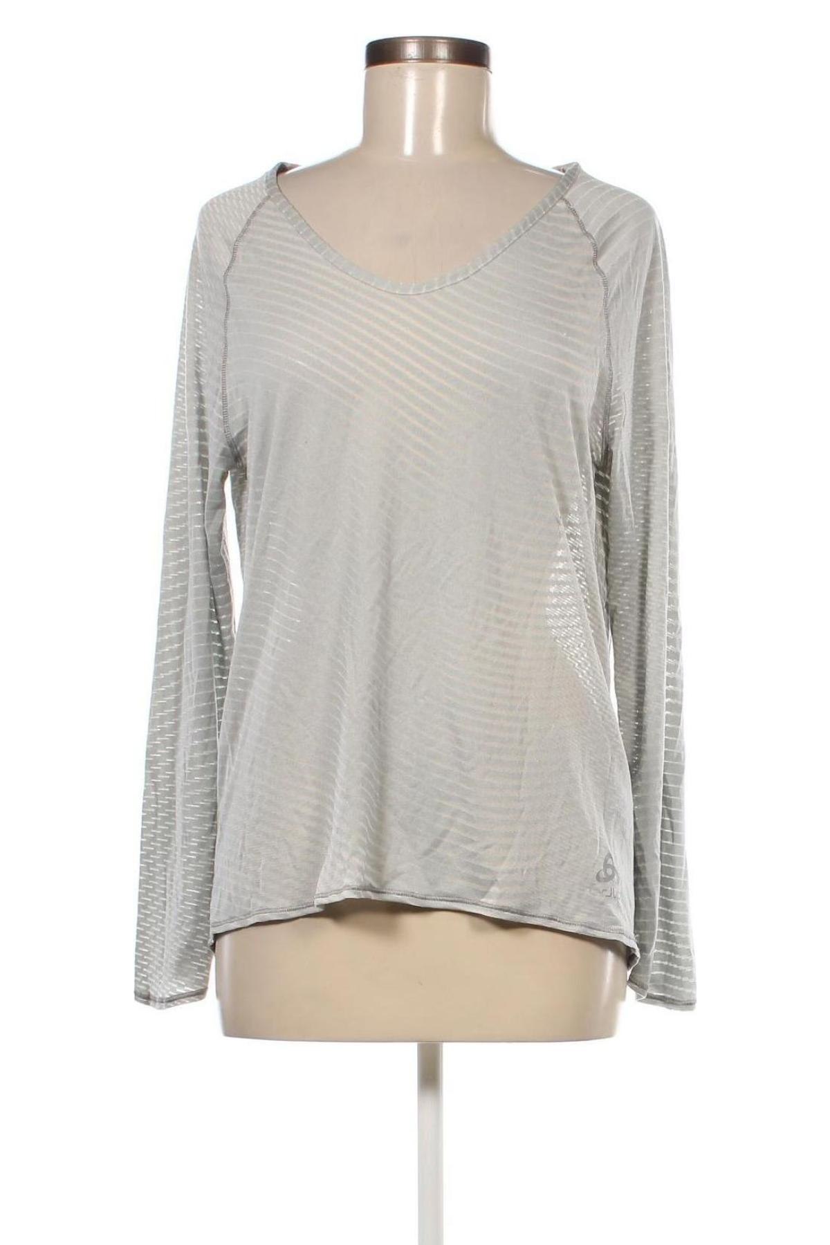 Γυναικεία μπλούζα Odlo, Μέγεθος M, Χρώμα Γκρί, Τιμή 5,88 €