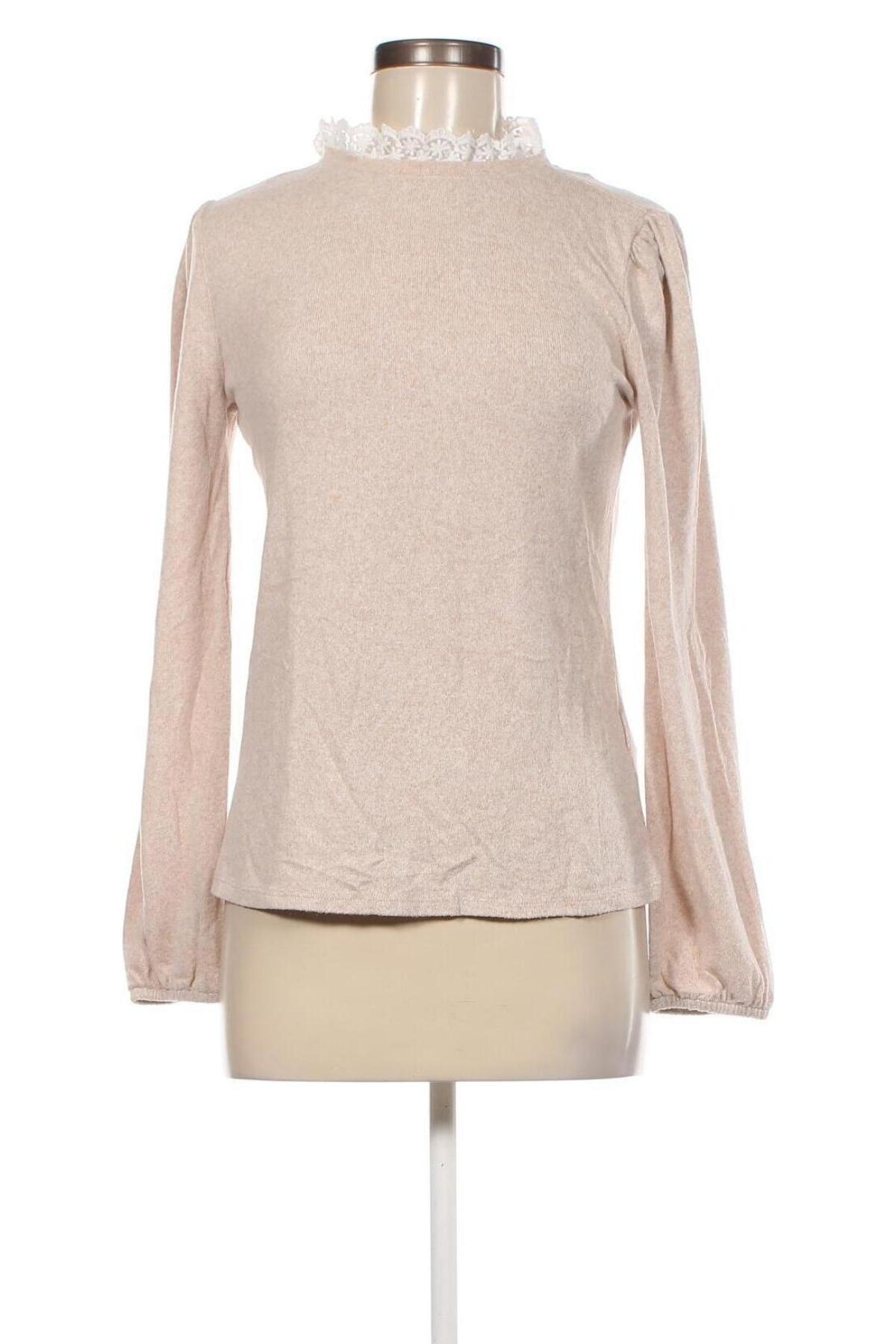 Γυναικεία μπλούζα Orsay, Μέγεθος M, Χρώμα  Μπέζ, Τιμή 5,29 €