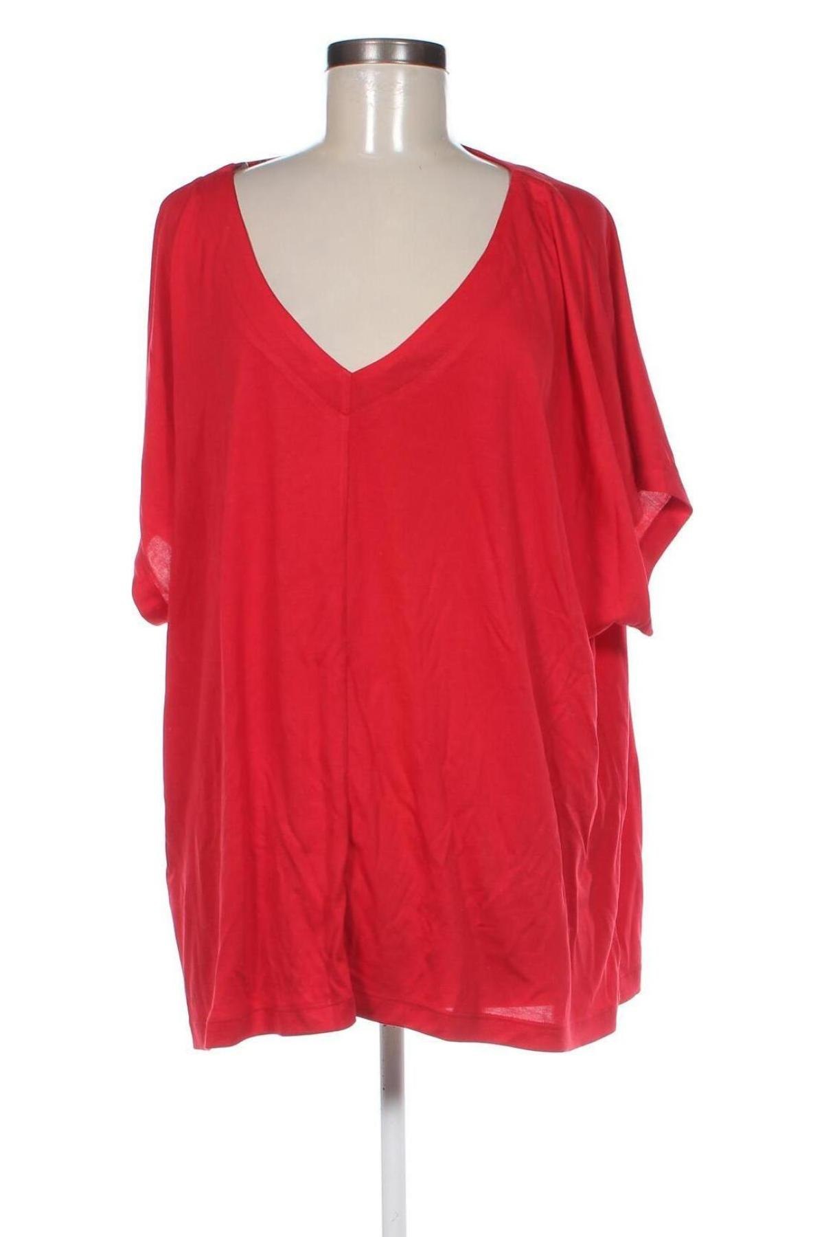 Bluză de femei Oviesse, Mărime 3XL, Culoare Roșu, Preț 101,97 Lei