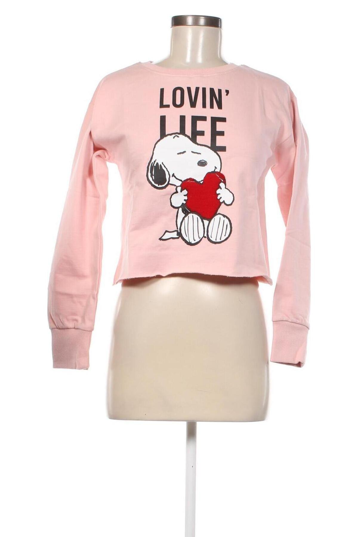 Damen Shirt Peanuts, Größe S, Farbe Rosa, Preis 15,98 €