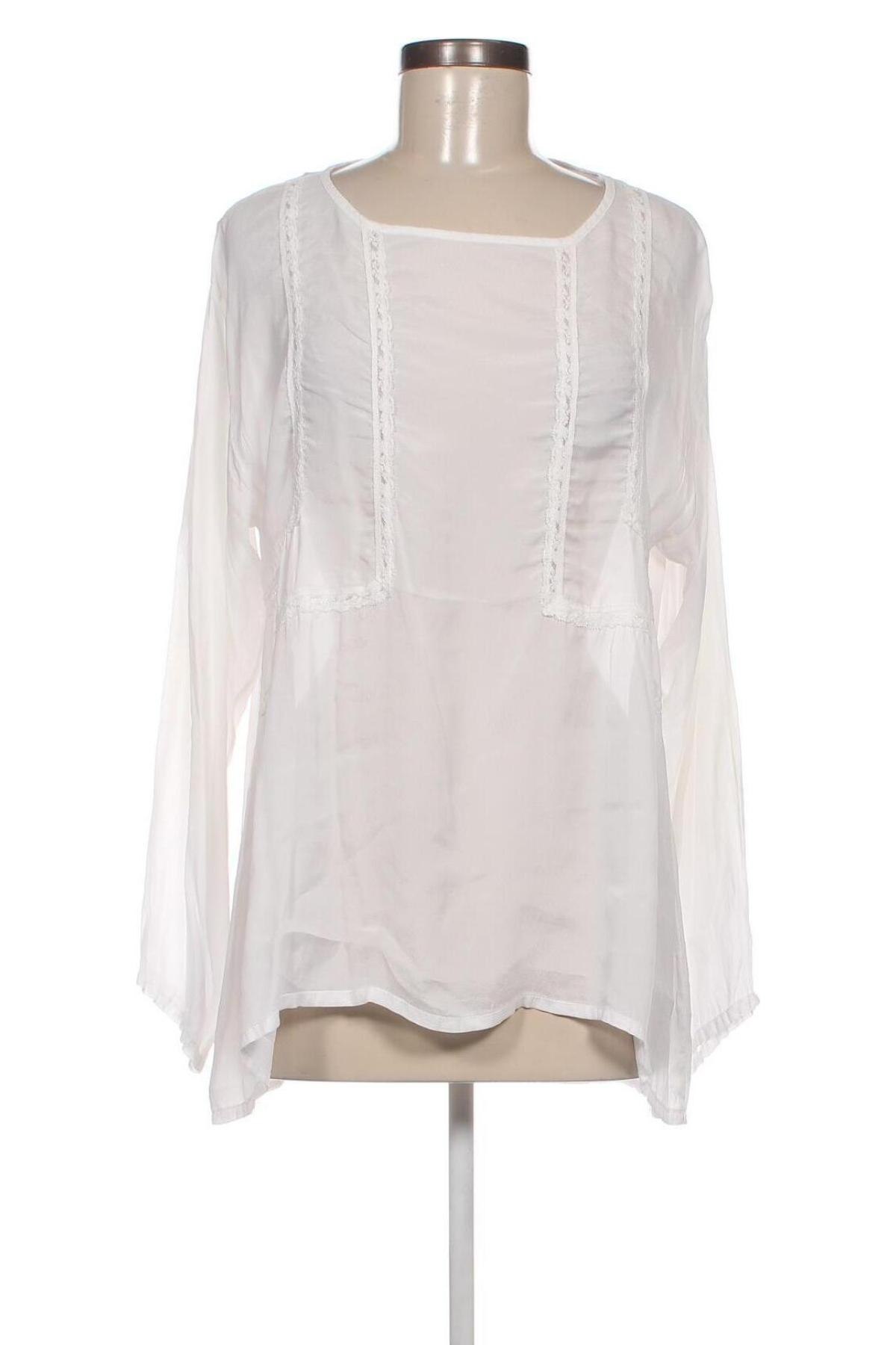 Γυναικεία μπλούζα Please, Μέγεθος M, Χρώμα Λευκό, Τιμή 14,00 €