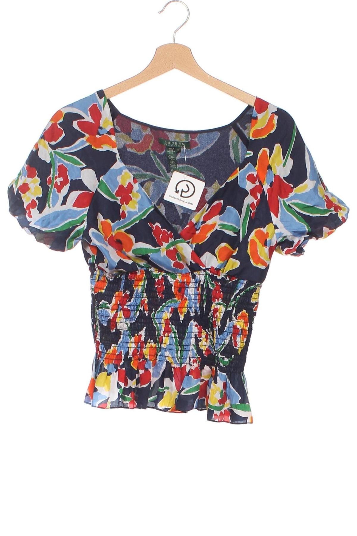 Дамска блуза Ralph Lauren, Размер XS, Цвят Многоцветен, Цена 77,25 лв.