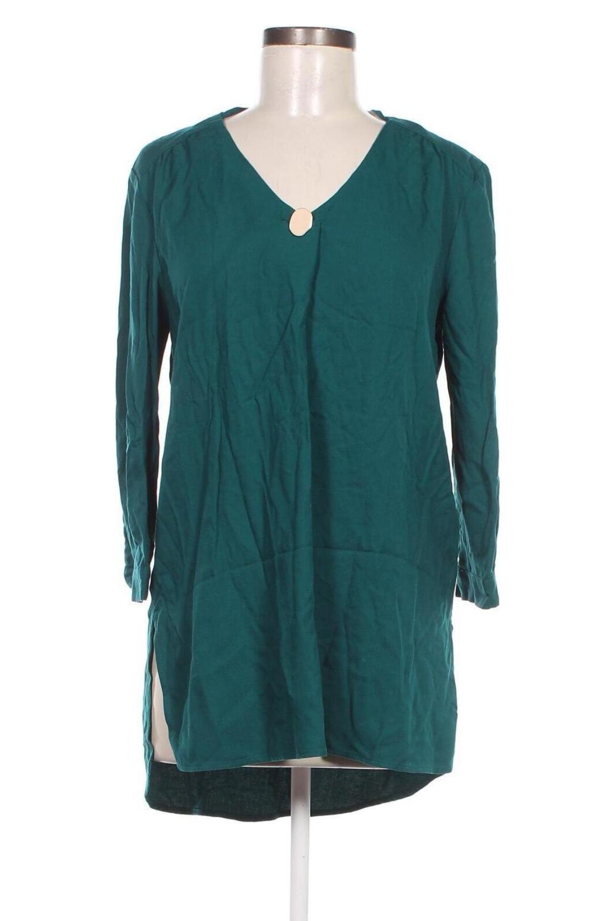 Дамска блуза Reserved, Размер S, Цвят Зелен, Цена 13,95 лв.